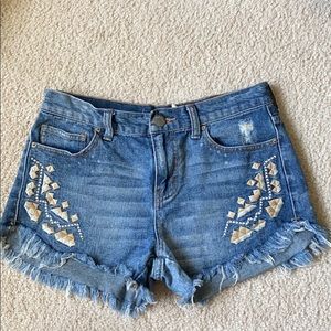 Jean shorts